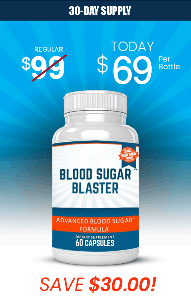 1 Bottle Blood Sugar Blaster advertised supply offer